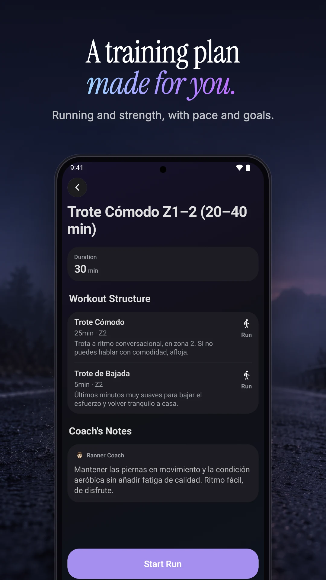 Ranner: AI Running Coach screenshot