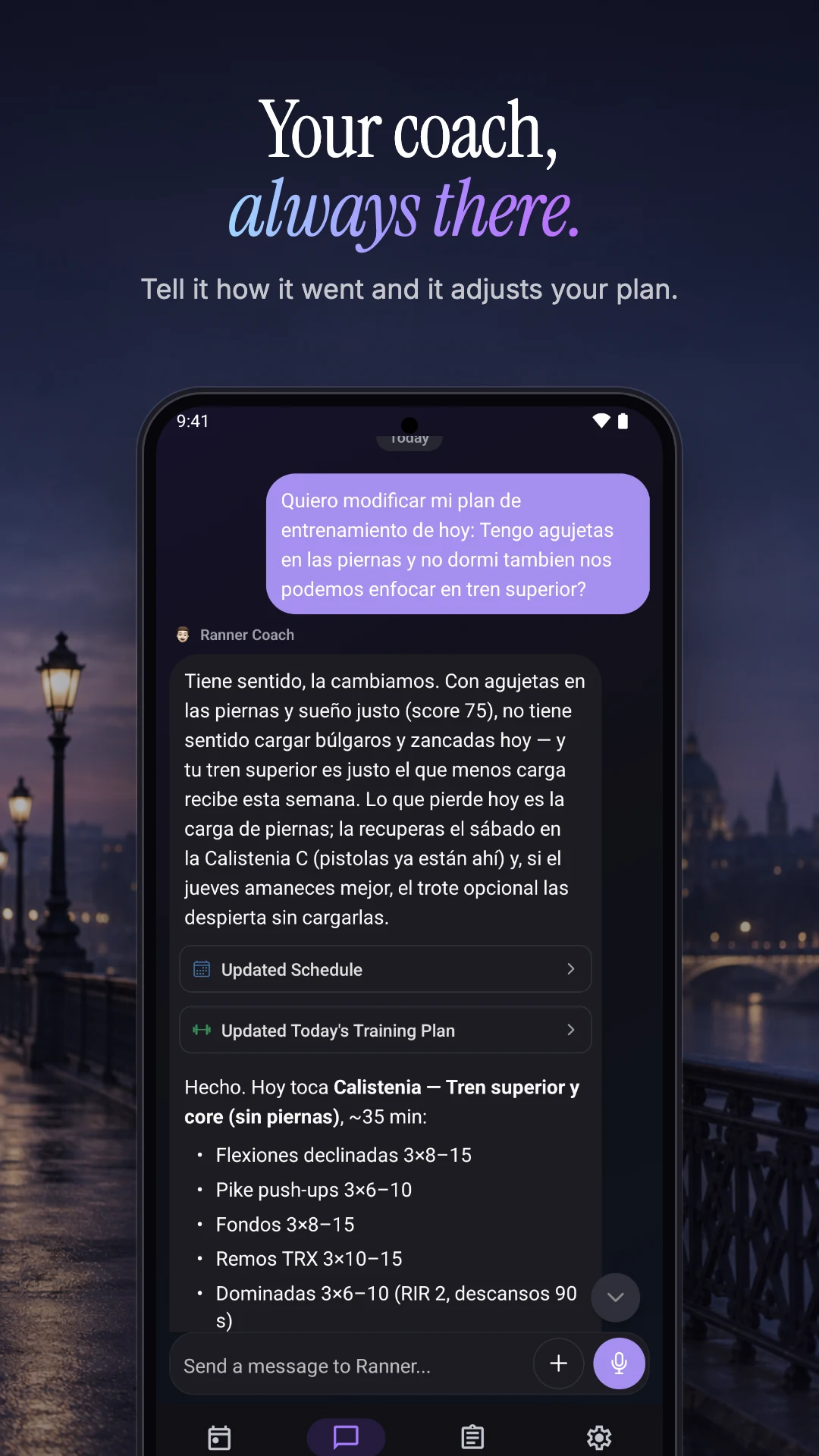 Ranner: AI Running Coach screenshot