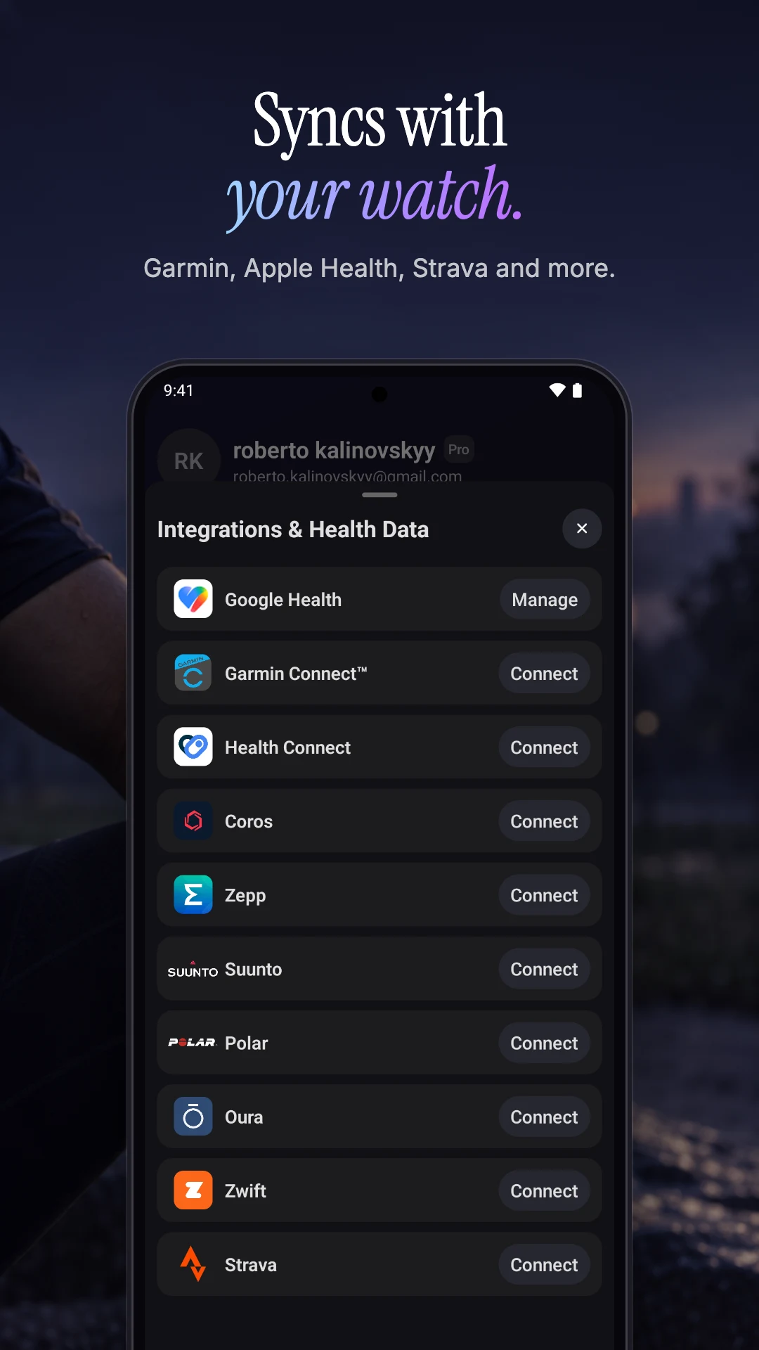 Ranner: AI Running Coach screenshot